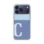 スリムプロテクションケース［ オリジナル - initial two tone - C blue ］