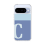 スリムプロテクションケース［ オリジナル - initial two tone - C blue ］