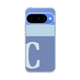 スリムプロテクションケース［ オリジナル - initial two tone - C blue ］