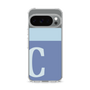 スリムプロテクションケース［ オリジナル - initial two tone - C blue ］