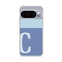 スリムプロテクションケース［ オリジナル - initial two tone - C blue ］