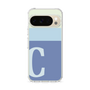 スリムプロテクションケース［ オリジナル - initial two tone - C blue ］