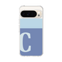 スリムプロテクションケース［ オリジナル - initial two tone - C blue ］
