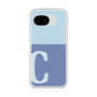 スリムプロテクションケース［ オリジナル - initial two tone - C blue ］