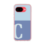 スリムプロテクションケース［ オリジナル - initial two tone - C blue ］