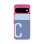 スリムプロテクションケース［ オリジナル - initial two tone - C blue ］