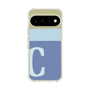 スリムプロテクションケース［ オリジナル - initial two tone - C blue ］