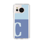 スリムプロテクションケース［ オリジナル - initial two tone - C blue ］