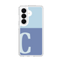 スリムプロテクションケース［ オリジナル - initial two tone - C blue ］