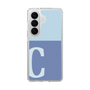 スリムプロテクションケース［ オリジナル - initial two tone - C blue ］