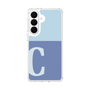 スリムプロテクションケース［ オリジナル - initial two tone - C blue ］