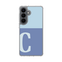 スリムプロテクションケース［ オリジナル - initial two tone - C blue ］