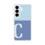 スリムプロテクションケース［ オリジナル - initial two tone - C blue ］