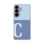 スリムプロテクションケース［ オリジナル - initial two tone - C blue ］