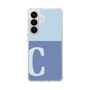 スリムプロテクションケース［ オリジナル - initial two tone - C blue ］