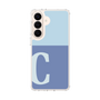スリムプロテクションケース［ オリジナル - initial two tone - C blue ］