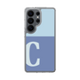スリムプロテクションケース［ オリジナル - initial two tone - C blue ］
