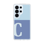 スリムプロテクションケース［ オリジナル - initial two tone - C blue ］