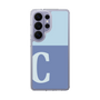 スリムプロテクションケース［ オリジナル - initial two tone - C blue ］