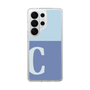 スリムプロテクションケース［ オリジナル - initial two tone - C blue ］