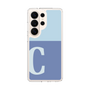 スリムプロテクションケース［ オリジナル - initial two tone - C blue ］
