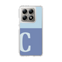 スリムプロテクションケース［ オリジナル - initial two tone - C blue ］