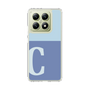 スリムプロテクションケース［ オリジナル - initial two tone - C blue ］
