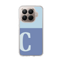 スリムプロテクションケース［ オリジナル - initial two tone - C blue ］