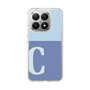スリムプロテクションケース［ オリジナル - initial two tone - C blue ］