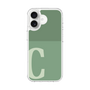 スリムプロテクションケース［ オリジナル - initial two tone - C green ］