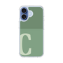 スリムプロテクションケース［ オリジナル - initial two tone - C green ］