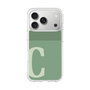 スリムプロテクションケース［ オリジナル - initial two tone - C green ］