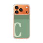 スリムプロテクションケース［ オリジナル - initial two tone - C green ］