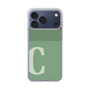スリムプロテクションケース［ オリジナル - initial two tone - C green ］