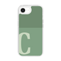 スリムプロテクションケース［ オリジナル - initial two tone - C green ］