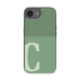 スリムプロテクションケース［ オリジナル - initial two tone - C green ］