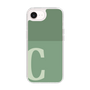 スリムプロテクションケース［ オリジナル - initial two tone - C green ］