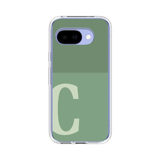 スリムプロテクションケース［ オリジナル - initial two tone - C green ］