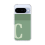 スリムプロテクションケース［ オリジナル - initial two tone - C green ］