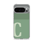 スリムプロテクションケース［ オリジナル - initial two tone - C green ］