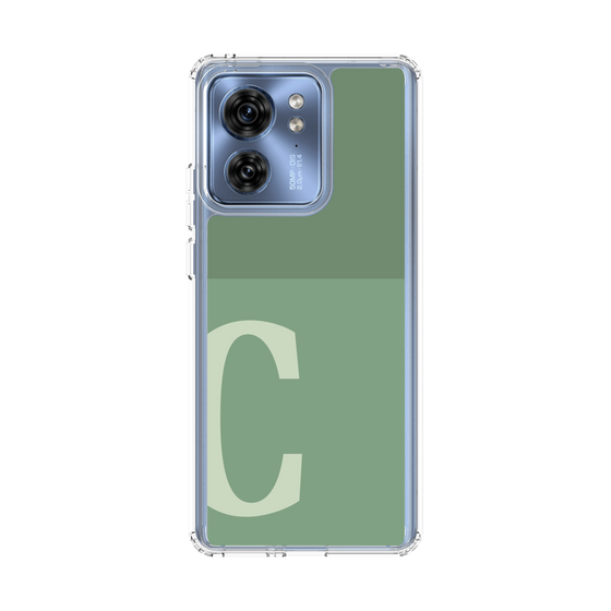 スリムプロテクションケース［ オリジナル - initial two tone - C green ］