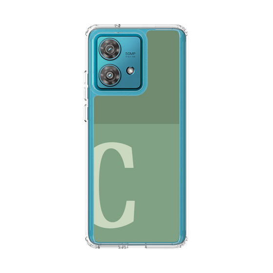 スリムプロテクションケース［ オリジナル - initial two tone - C green ］