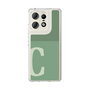 スリムプロテクションケース［ オリジナル - initial two tone - C green ］