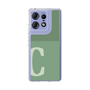 スリムプロテクションケース［ オリジナル - initial two tone - C green ］