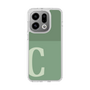 スリムプロテクションケース［ オリジナル - initial two tone - C green ］