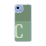 スリムプロテクションケース［ オリジナル - initial two tone - C green ］