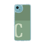 スリムプロテクションケース［ オリジナル - initial two tone - C green ］