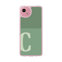 スリムプロテクションケース［ オリジナル - initial two tone - C green ］