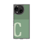 スリムプロテクションケース［ オリジナル - initial two tone - C green ］