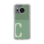スリムプロテクションケース［ オリジナル - initial two tone - C green ］